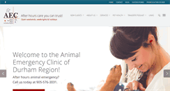 Desktop Screenshot of animalemergencydurham.com